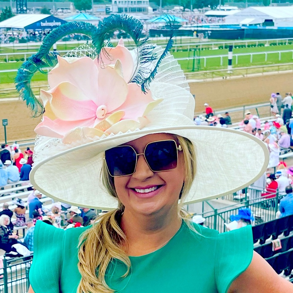 Custom Made KY Derby Hat